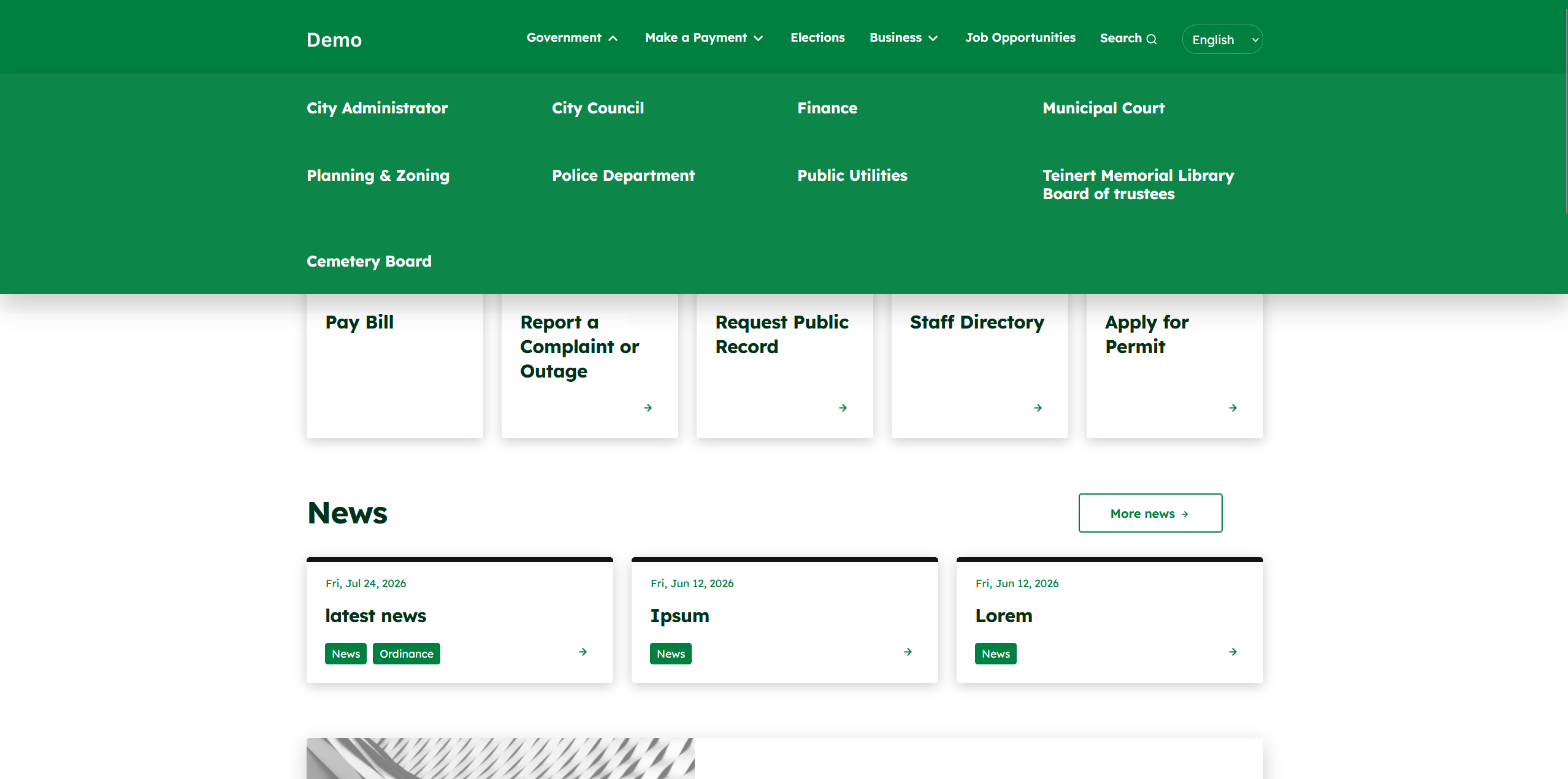 Demo2 Website picture